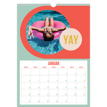 Fotokalender A3 — Lyst og vakkert