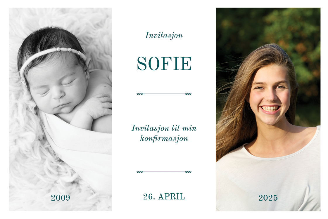 Invitasjoner — Da og nå