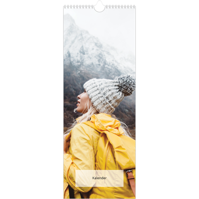 Fotokalender smal  — Klassisk kalender [kalender-forside]