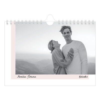 Fotokalender A5 — Fargerike rammer [kalender-forside]