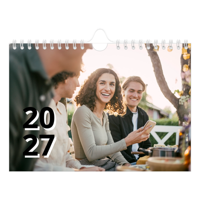 Fotokalender A5 — Bokstav og tall [kalender-forside]