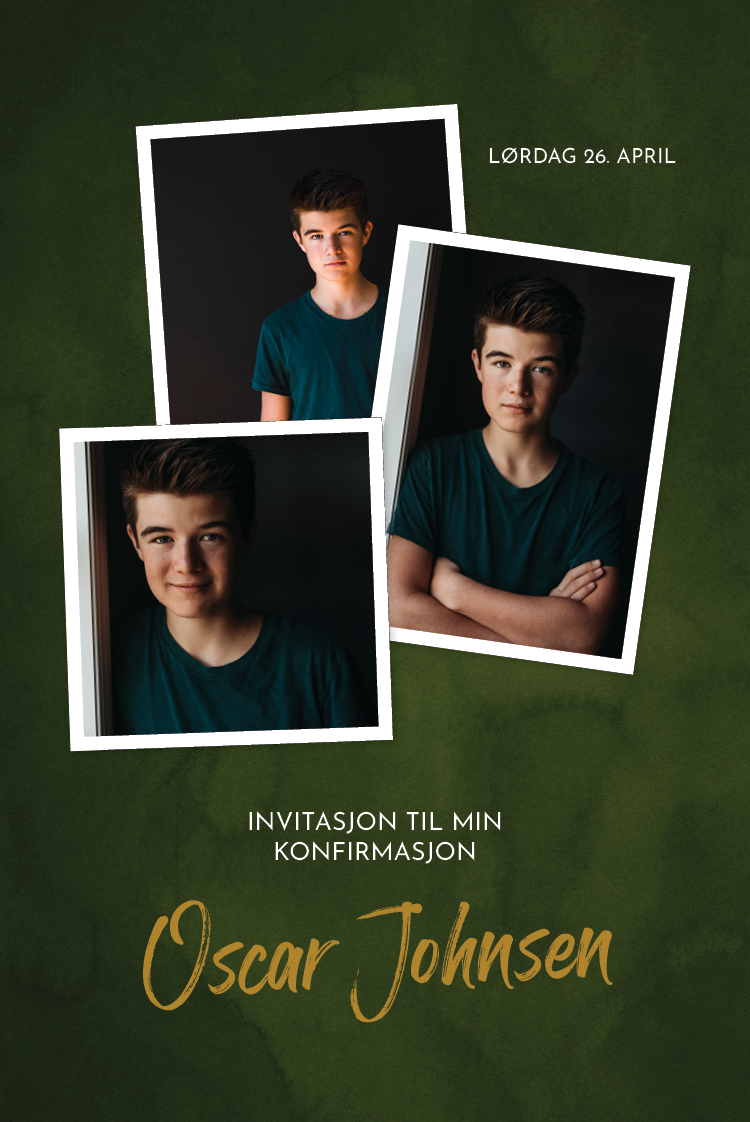 Invitasjoner — Bildecollage