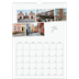 A3 Månedskalender — Byferie (hvit) [Januar]