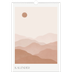 A3 Månedskalender — Velvære-sitater [kalender-forside]