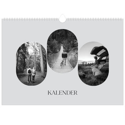 Fotokalender A3 — Den åpne veien [kalender-forside]