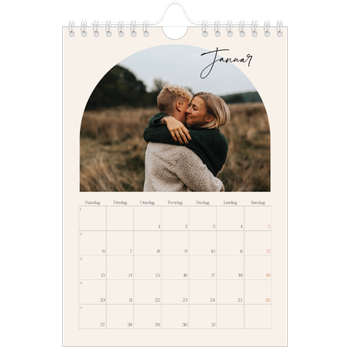 Fotokalender A5 — Buet bilderamme