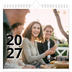 Månedskalender kvadratisk — Bokstav og tall [kalender-forside]