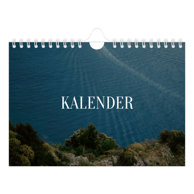 Fotokalender A5 — Endeløs flukt [kalender-forside]