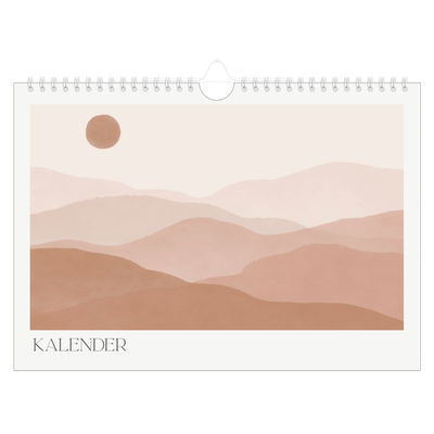 Fotokalender A4 — Velvære-sitater [kalender-forside]