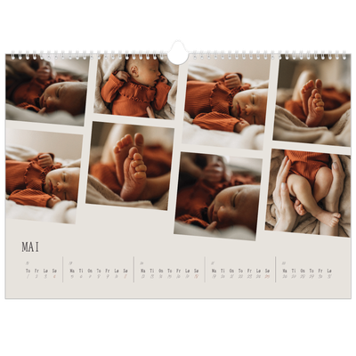 Fotokalender A3 — Bilder i bevegelse [kalender-forside]