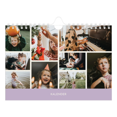 Fotokalender A5 — Pastellkapitler [kalender-forside]