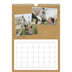 Fotokalender A4 (20 x 30 cm) — Jordnært design [kalender-forside]