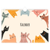 Fotokalender A4 — Kattepoter og kruseduller [kalender-forside]