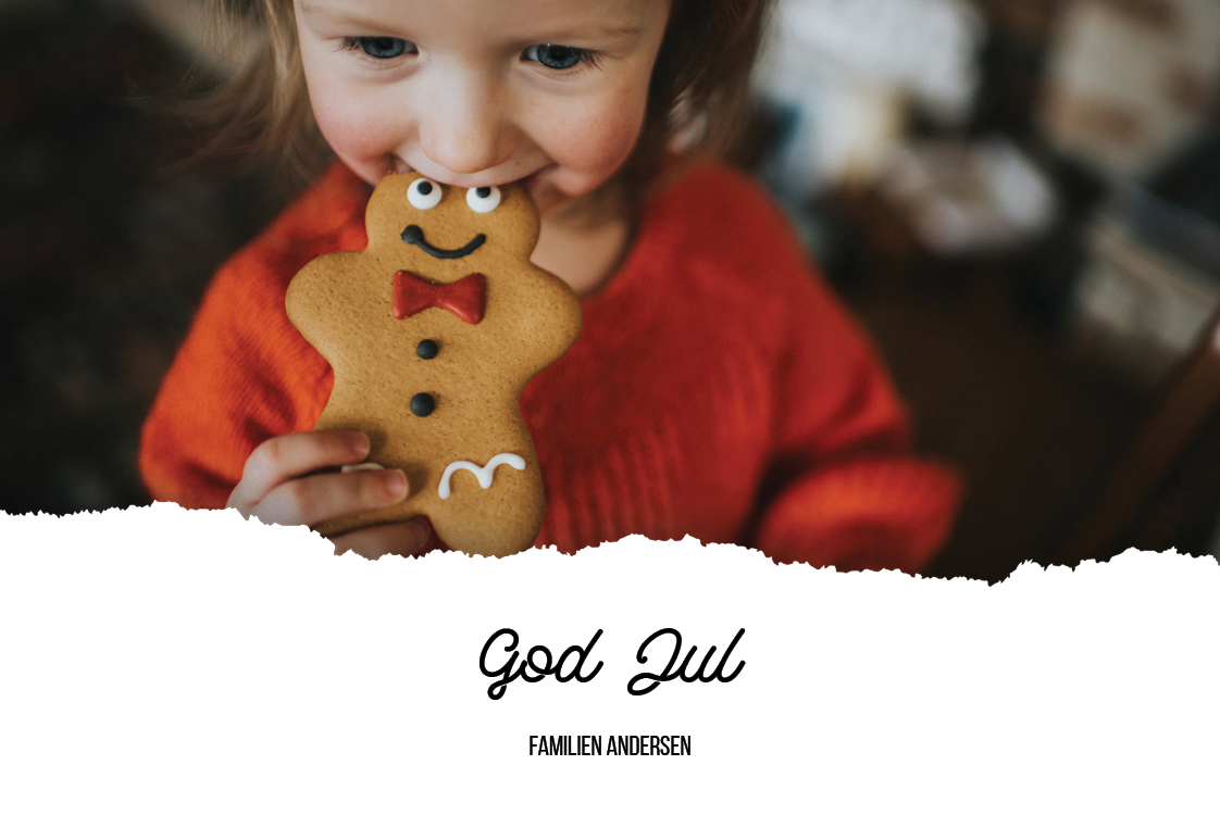 Fotokort — Høy snø