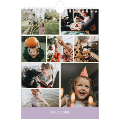 Fotokalender A5 — Pastellkapitler [kalender-forside]
