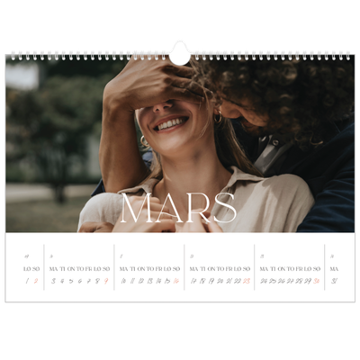 Fotokalender A3 — Store bilder [Mars]