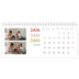 Bordkalendere — Fargerike fonter [Januar]