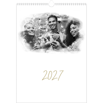 A3 Månedskalender — Diffuse bilderammer [kalender-forside]