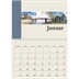 Fotokalender A4 dobbel (30 x 40 cm) — Verdens severdigheter [Januar]