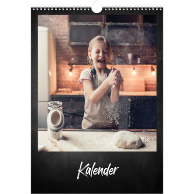 A3 Månedskalender — Tavle bakgrunn [kalender-forside]