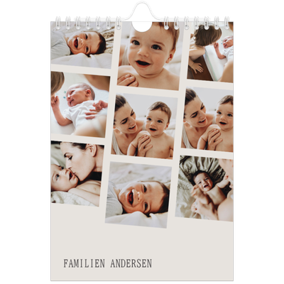 Fotokalender A5 — Bilder i bevegelse [kalender-forside]