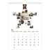 Fotokalender A4 (20 x 30 cm) — Collage shapes [kalender-forside]