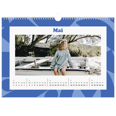 Fotokalender A3 — Lek med mønster [kalender-forside]