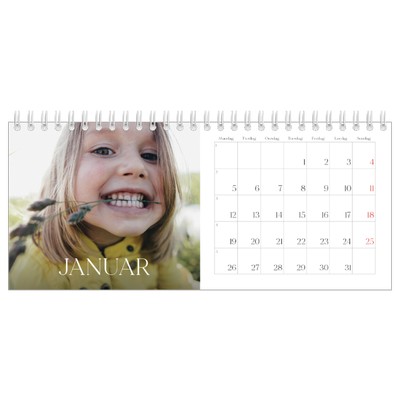 Bordkalendere — Tolv store måneder [Januar]