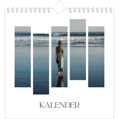 Månedskalender kvadratisk — Reisebilder [kalender-forside]