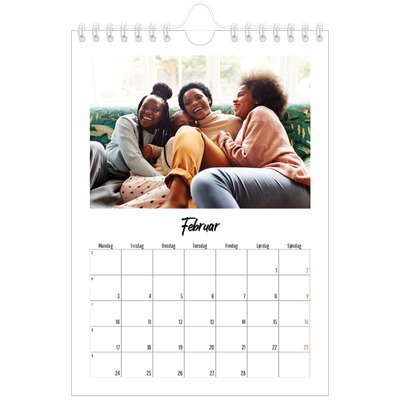 Fotokalender A5 — Boken om meg [Februar]