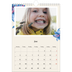 Fotokalender A4 (20 x 30 cm) — Malte blomster [kalender-forside]