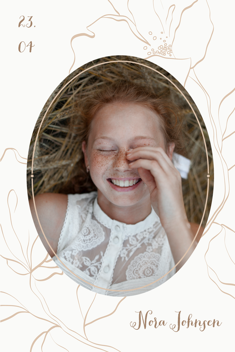 Invitasjoner — Blomsterlinjer