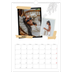 A3 Månedskalender — Scrapbook stil [Mars]