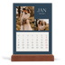 Bordkalender med trestativ - Stående — Skifer & seriffer [Januar]
