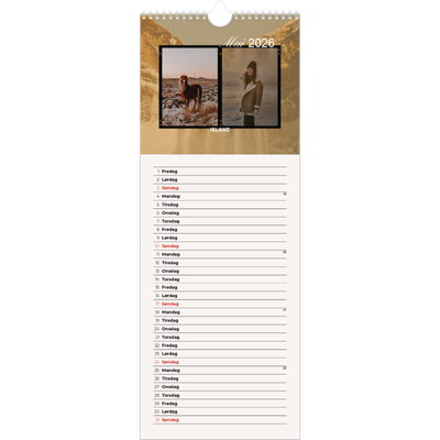 Fotokalender smal  — Eventyrlyst [kalender-forside]