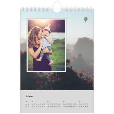 Fotokalender A5 — Fire årstider [Februar]