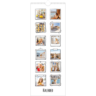 Fotokalender smal  — Albumøyeblikk [kalender-forside]