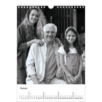 Fotokalender A5 — Bilder i fokus