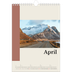 Fotokalender A4 (20 x 30 cm) — Verdens severdigheter [April]