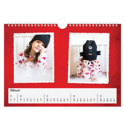 Fotokalender A4 — Vintage [Februar]