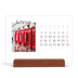 Bordkalender med trestativ - Liggende  — Min reiseskildring [Februar]