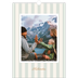 A3 Månedskalender — Skrift og striper [kalender-forside]