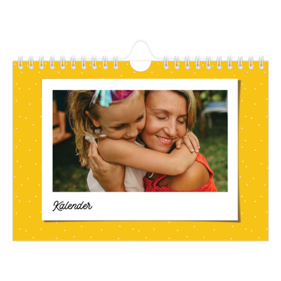 Fotokalender A5 — Fargerike minner [kalender-forside]