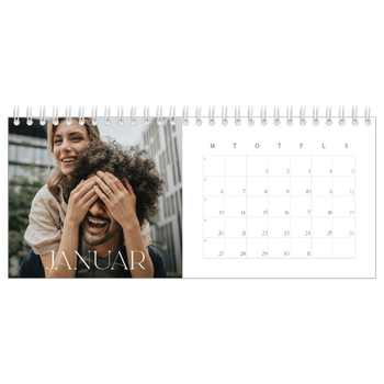 Bordkalender med foto — Store bilder