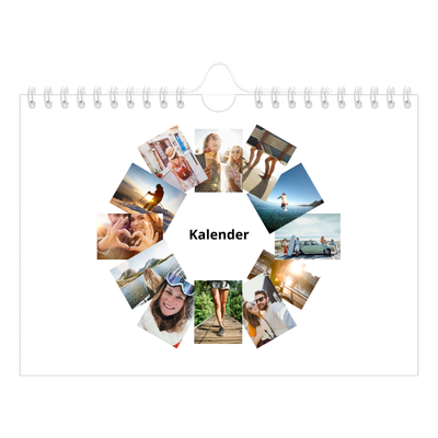 Fotokalender A5 — Bilderutenett [kalender-forside]