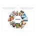 Fotokalender A5 — Bilderutenett [kalender-forside]