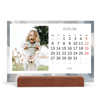 Bordkalender med trestativ - Liggende — Penseleffekt