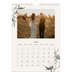 Fotokalender A4 (20 x 30 cm) — Blekk & blomst [April]