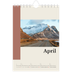 Fotokalender A5 — Verdens severdigheter [April]