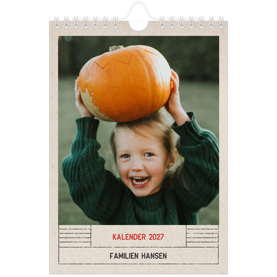 Fotokalender A5 — Stempeleffekt [kalender-forside]
